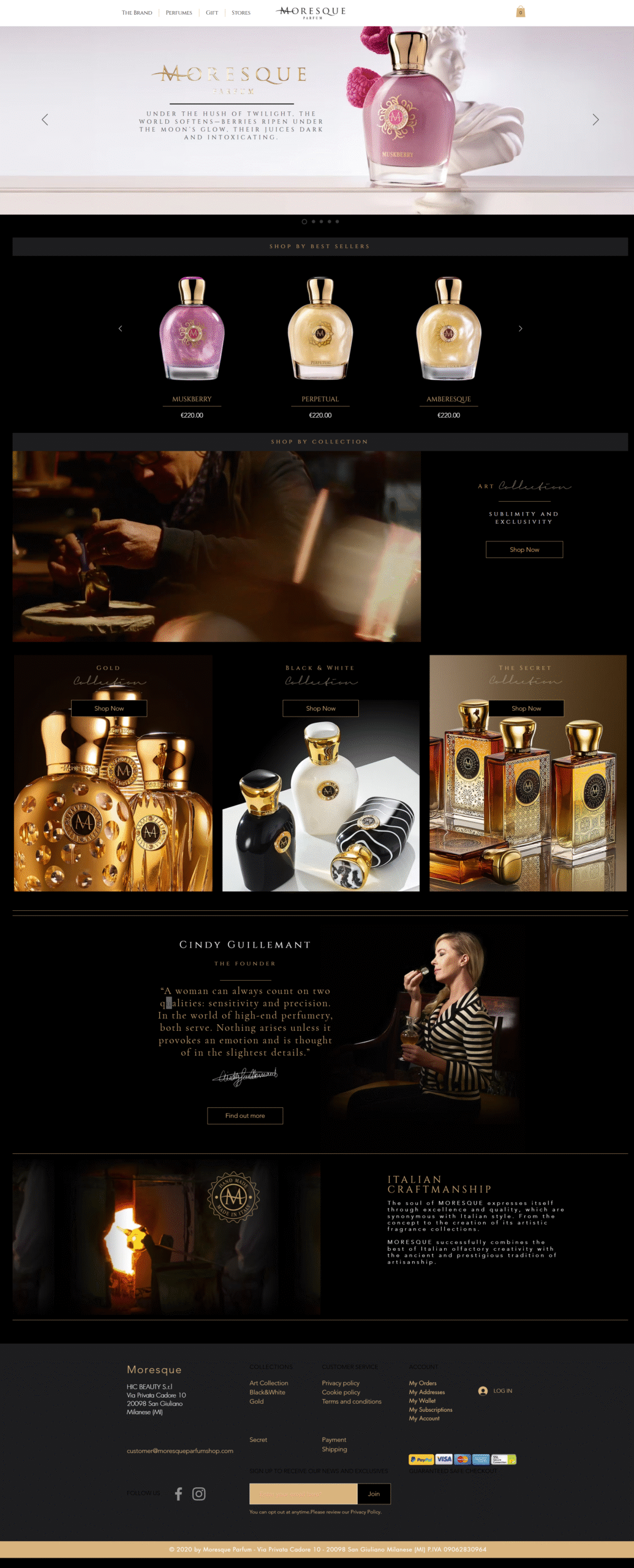 Moresque Parfums project preview