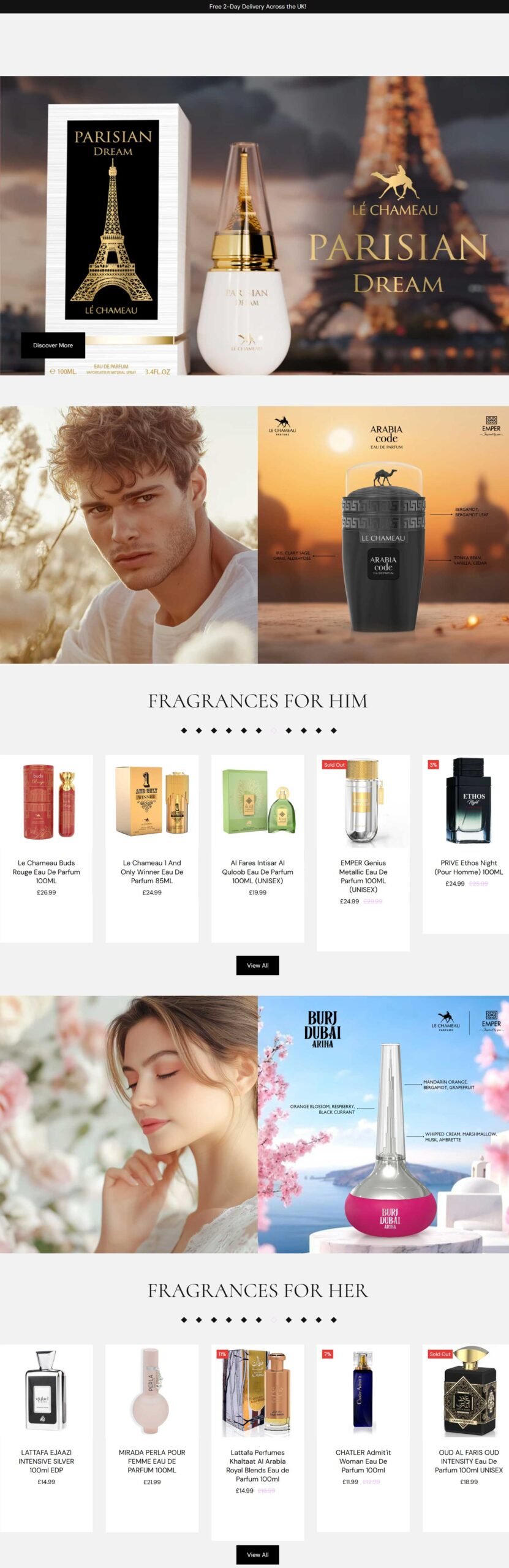 Lauren Jay Paris – E-Commerce Website project preview